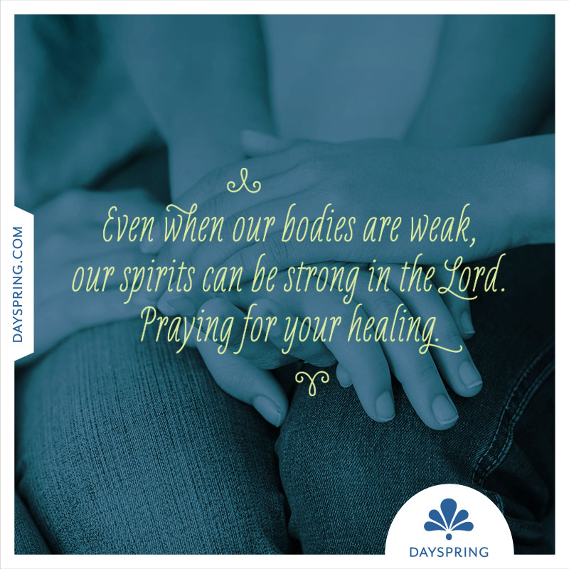 Praying For Your Healing Ecards Dayspring