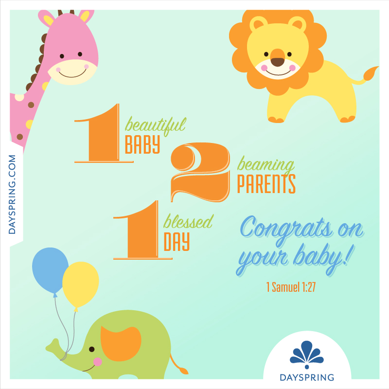 Baby Ecards DaySpring