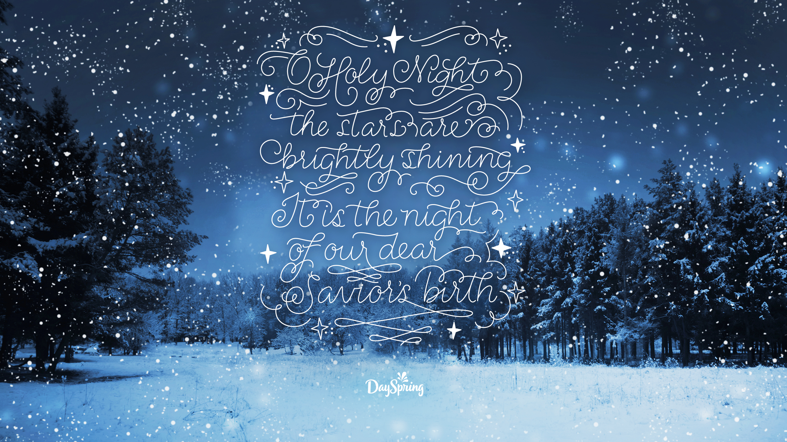 O Holy Night - Desktop Wallpaper | Ecards | DaySpring