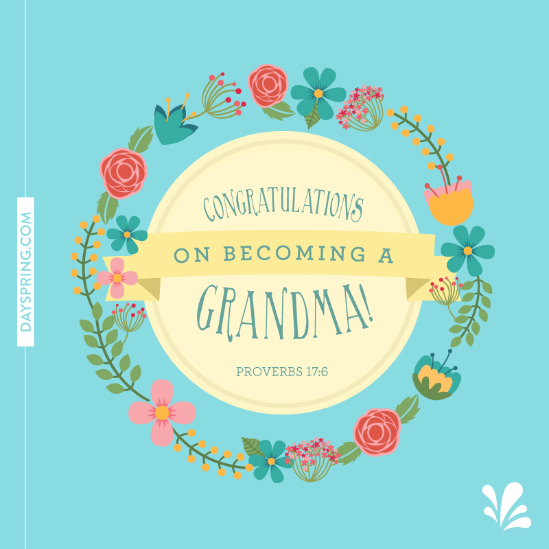 Congratulations Grandma Card - Congratulations Grandma Congratulations To T...