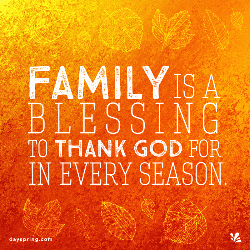 The Blessing of Family