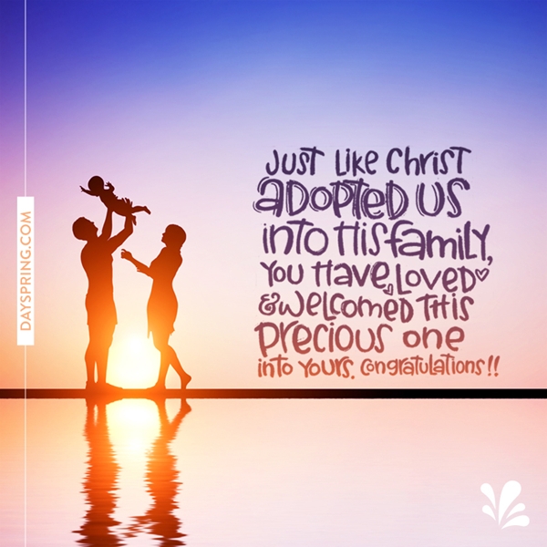 Adopted By Christ