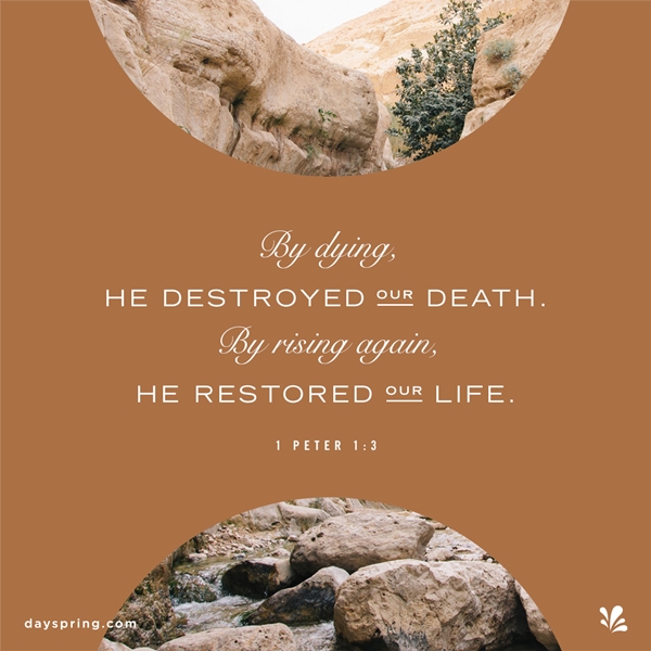 He Restored Our Life